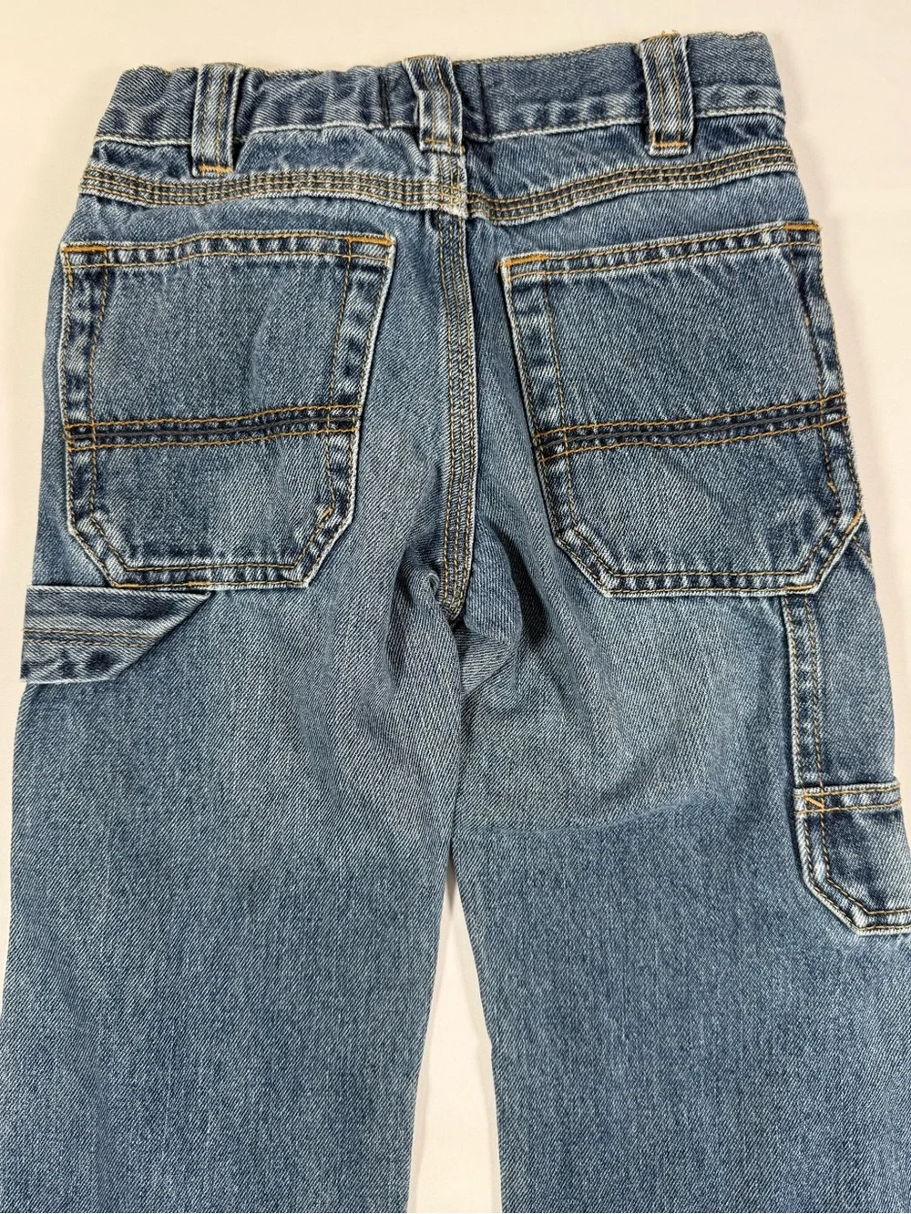 PLACE Boys Utility‎ Carpenter Jeans 5 Wide Leg Skater Y2K Denim Cargo Workwear
